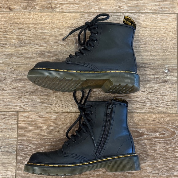 Dr. Martens Kids' 1460 Softy T Leather Lace-Up Boot - Picture 1 of 8